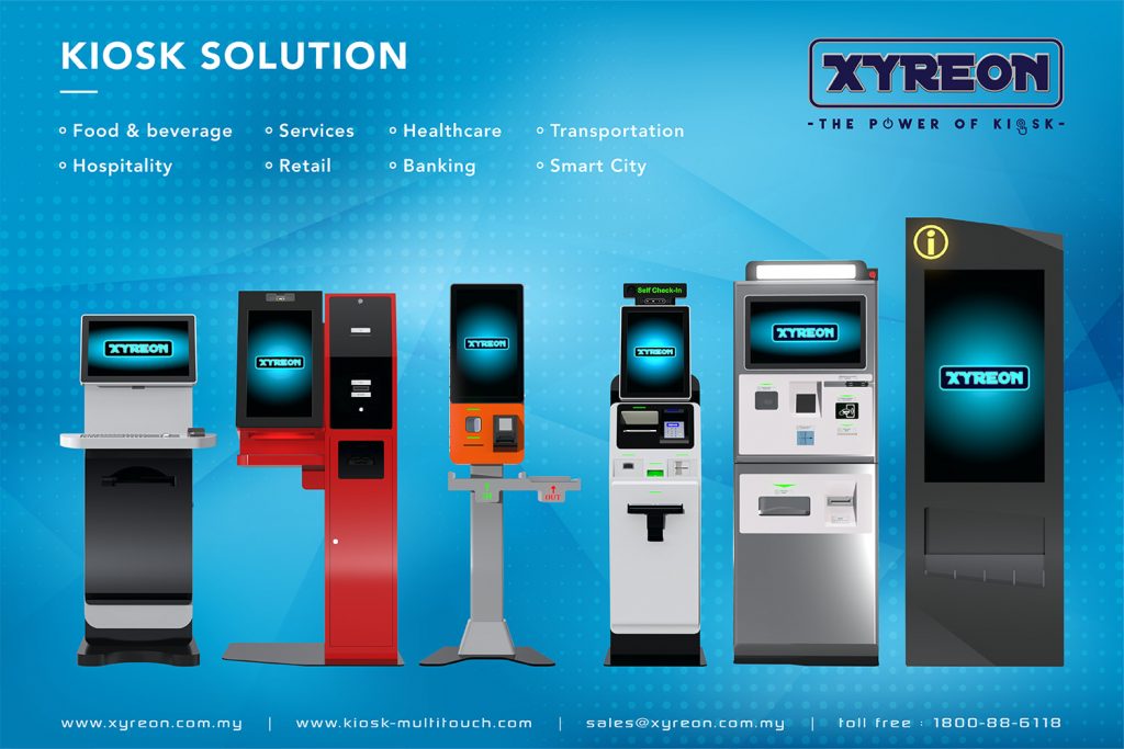 xyreon self service kiosk solution 1024x683 - The Best Digital Signage Player In Malaysia